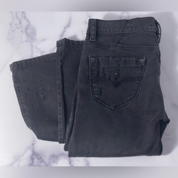 DIESEL LIVY Black Jeans W 27 L 32 - Picture 5 of 15